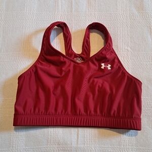 Under Armour dark red women's bra size small